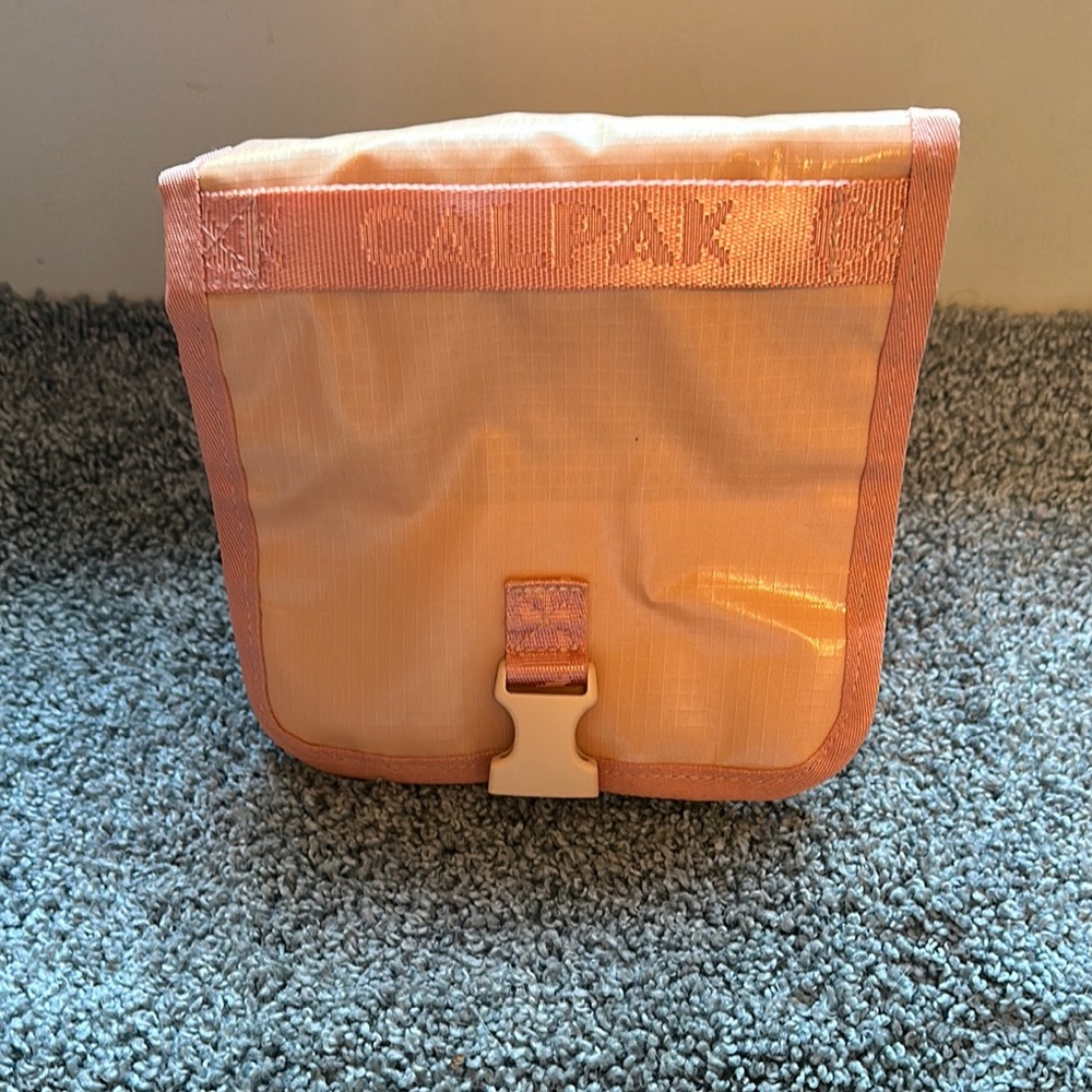 Calpak Peach Travel Pouch
